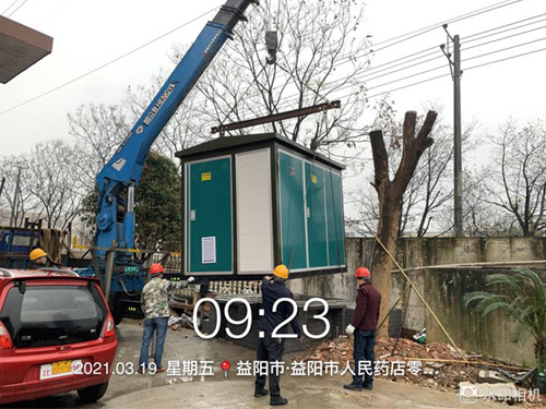 益陽人民藥店10KV配電工程